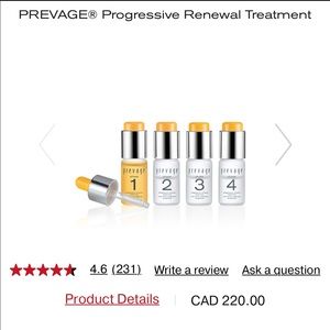 Prevage progressive renewal treatment set